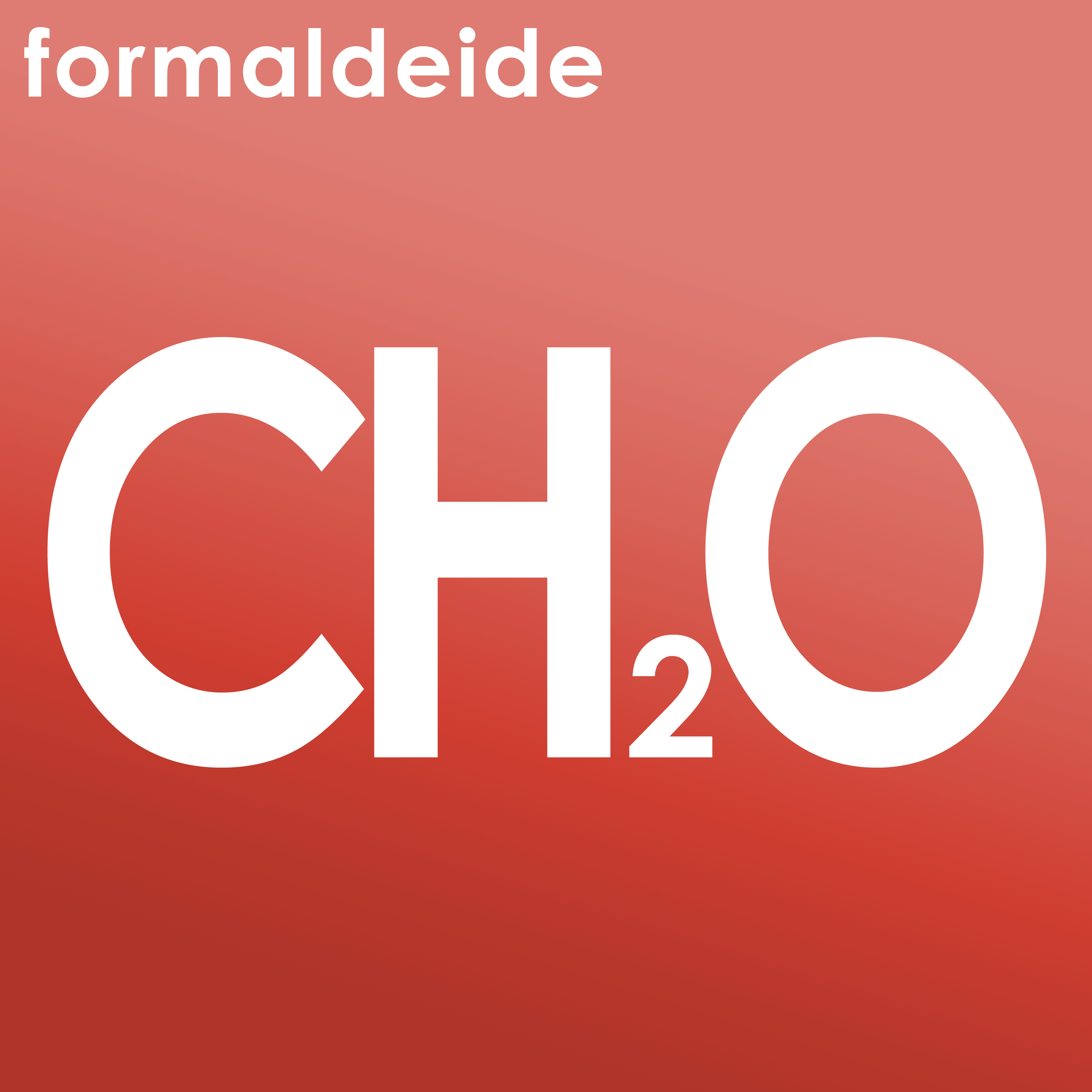Formula chimica della formaldeide
