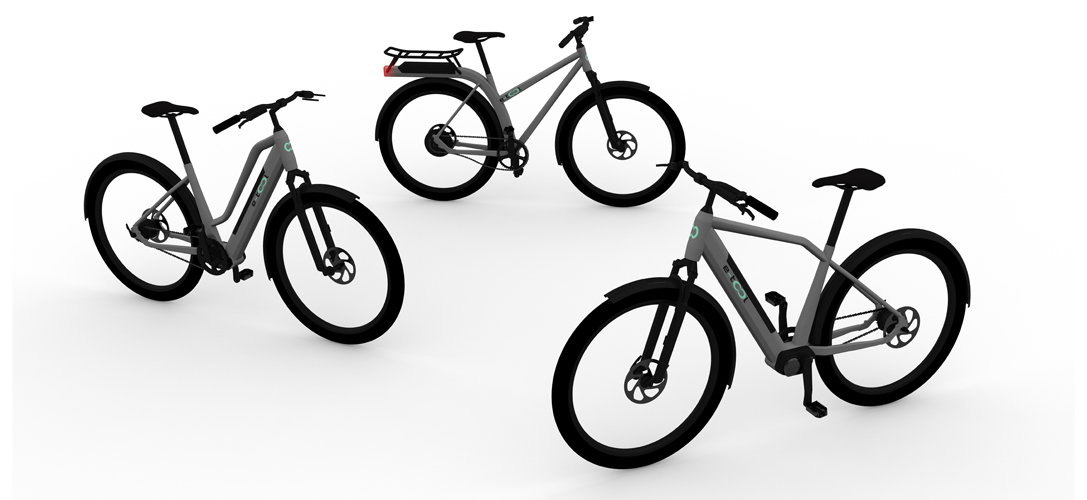 Linea completa di biciclette e-tool